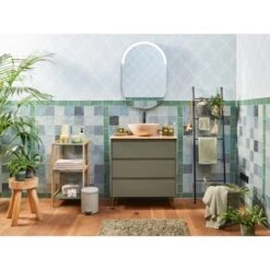 Baliv Moss Green Trend Treteimer Metall Grün -Wenko Verkaufs-Shop 007873433634 AB02 04082022