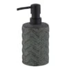 Wenko Seifenspender Mantua Keramik 0,36 L 7.5 X 16.5 X 7.5 Cm Schwarz -Wenko Verkaufs-Shop 04310 sb freisteller de 01