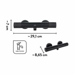 Baliv Thermostat-Duscharmatur DU-2060 Schwarz -Wenko Verkaufs-Shop 048122122206 VM01 281021 L