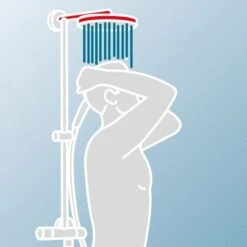 Schulte ExpressPlus Duschsystem White Style Version"Classic" Mit Thermostat 13 Schulte ExpressPlus Duschsystem White Style Version"Classic" Mit Thermostat -Wenko Verkaufs-Shop 060991064548 2053 064548 5