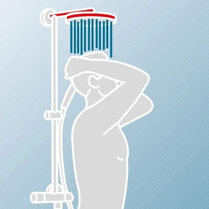 Schulte ExpressPlus Duschsystem White Style Version"Classic" Mit Thermostat 5 Schulte ExpressPlus Duschsystem White Style Version"Classic" Mit Thermostat – Bild 3