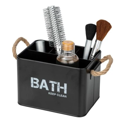 Wenko Badbox Gara Mit 4 Fächern Schwarz 2,37 L Stahl 19 X 12.5 X 13 Cm Schwarz 3 Wenko Badbox Gara Mit 4 Fächern Schwarz 2,37 L Stahl 19 X 12.5 X 13 Cm Schwarz