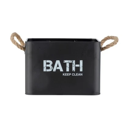 Wenko Badbox Gara Mit 4 Fächern Schwarz 2,37 L Stahl 19 X 12.5 X 13 Cm Schwarz 5 Wenko Badbox Gara Mit 4 Fächern Schwarz 2,37 L Stahl 19 X 12.5 X 13 Cm Schwarz – Bild 3