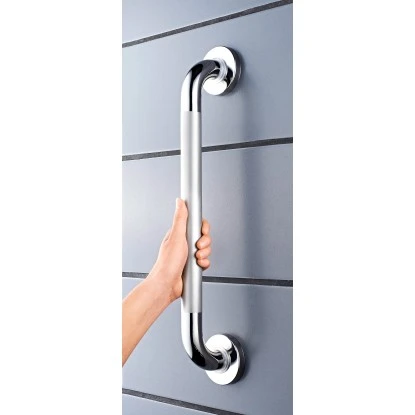 Haltegriff Mit Rutschhemmender Grifffläche 45 Cm Edelstahl Poliert 5 Haltegriff Mit Rutschhemmender Grifffläche 45 Cm Edelstahl Poliert – Bild 3