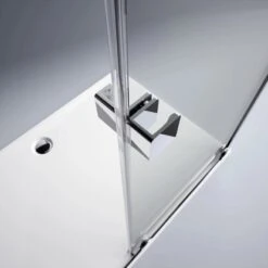 Hüppe Xtensa Pure Walk In Gleittür 1-teilig Rechtsbefestigung 160-180cm X 200cm -Wenko Verkaufs-Shop 159157 XtensaGriff