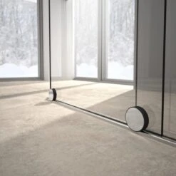 Hüppe Xtensa Pure Walk In Gleittür 1-teilig Rechtsbefestigung 160-180cm X 200cm -Wenko Verkaufs-Shop 159157 XtensaRollenaussen