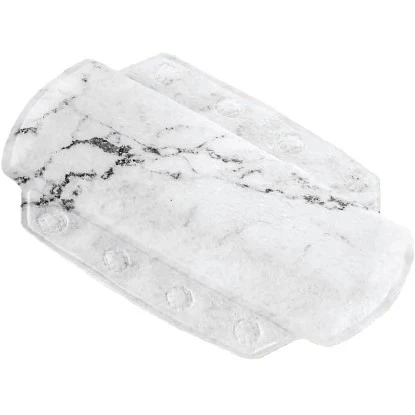 OBI Nackenpolster Marble Weiß-Anthrazit 32 X 22 Cm 3 OBI Nackenpolster Marble Weiß-Anthrazit 32 X 22 Cm