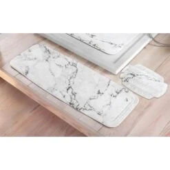 OBI Nackenpolster Marble Weiß-Anthrazit 32 X 22 Cm 5 OBI Nackenpolster Marble Weiß-Anthrazit 32 X 22 Cm -Wenko Verkaufs-Shop 1708866 2992 marble se 2