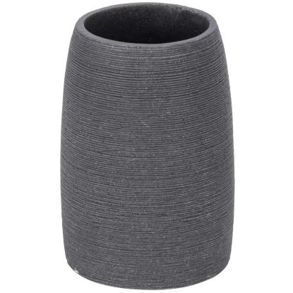 Wenko Zahnputzbecher Goa Grau 3 Wenko Zahnputzbecher Goa Grau