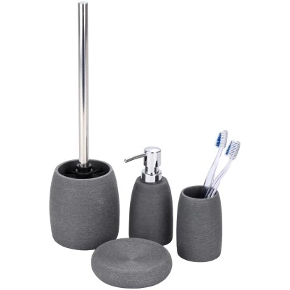 Wenko Zahnputzbecher Goa Grau 5 Wenko Zahnputzbecher Goa Grau – Bild 3
