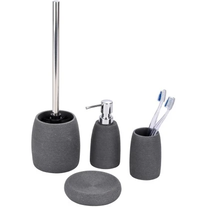 Wenko Zahnputzbecher Goa Grau 6 Wenko Zahnputzbecher Goa Grau – Bild 4