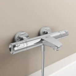 Ideal Standard Badethermostat Ceratherm T50 Aufputz Chrom -Wenko Verkaufs-Shop 189337 3049 9