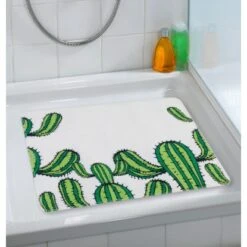 Wenko Duscheinlage Cactus Grün 54 Cm X 54 Cm -Wenko Verkaufs-Shop 23164100 sb ambiente de 01