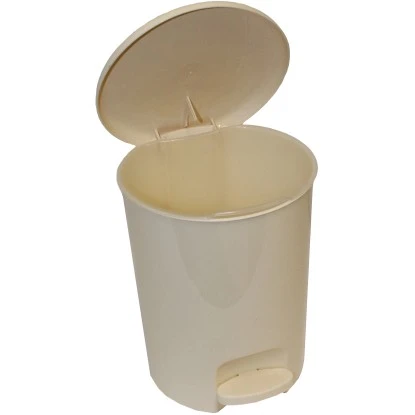 Bürstenmann Treteimer 5 L Beige 4 Bürstenmann Treteimer 5 L Beige – Bild 2