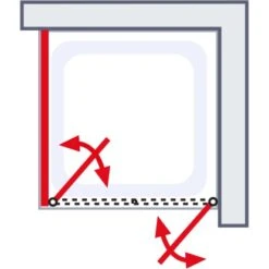 Schulte ExpressPlus Pendeltür AlexaStyle2.0 Alunatur 90x90x192cm -Wenko Verkaufs-Shop 32020 2053 4060991037603 6