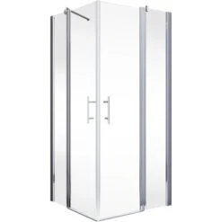 Schulte ExpressPlus Eckeinstieg 4-tlg. AlexaStyle2.0 Alunatur 80x80x192cm -Wenko Verkaufs-Shop 32020 2053 4060991037672 2