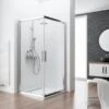 Schulte Eckeinstieg Kristall/Trend 80 Cm X 80 Cm X 185 Cm Echtglas Klar Hell -Wenko Verkaufs-Shop 32020 2053 4060991051067 1