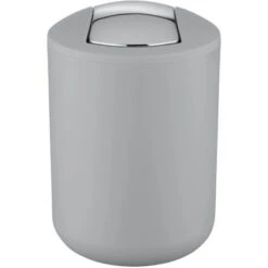 Wenko Schwingdeckeleimer Brasil Grau Größe S -Wenko Verkaufs-Shop 32700 sb freisteller de 02