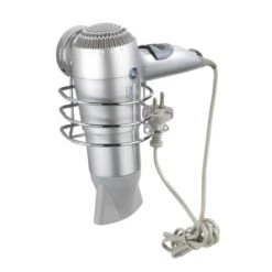 Wenko Haartrocknerhalter Static Loc Plus Stahl 14 X 13 X 11 Cm Chrom -Wenko Verkaufs-Shop 36847 sb freisteller de 01