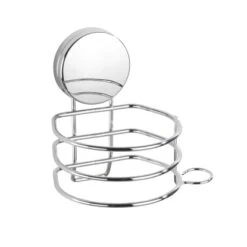 Wenko Haartrocknerhalter Static Loc Plus Stahl 14 X 13 X 11 Cm Chrom -Wenko Verkaufs-Shop 36847 sb freisteller de 02