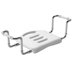 Spirella Vivawell Wannensitz Gestell Chrome / Sitz Weiß