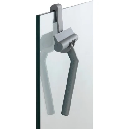 Wenko Badezimmerwischer Mola Silikon Grau 8 Wenko Badezimmerwischer Mola Silikon Grau – Bild 6