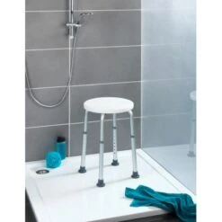Wenko Duschhocker Secura Weiß Höhenverstellbar -Wenko Verkaufs-Shop 38257401 sb ambiente de 02