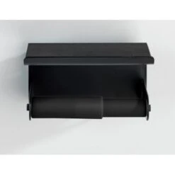 Wenko Toilettenpapierhalter Mit Ablage Classic Plus 14 X 10 X 14 Cm Schwarz -Wenko Verkaufs-Shop 38279045 sb ambiente de 04
