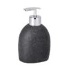 Wenko Seifenspender Puro 0,29 L Polyresin 9,4 X 15,2 X 6,5 Cm Anthrazit -Wenko Verkaufs-Shop 38498 sb freisteller de 01