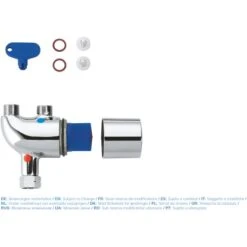 Grohe Thermischer Verbrühschutz Grohtherm Micro In Chrom -Wenko Verkaufs-Shop 4005176936234 4520 2