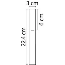 AquaSu Stab-Handbrause Tava Mit 1 Strahlart Chrom 9 AquaSu Stab-Handbrause Tava Mit 1 Strahlart Chrom -Wenko Verkaufs-Shop 4006596721783 721783 47