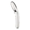 AquaSu Handbrause Pitina Mit 5 Strahlarten Wasserstopp-Funktion Chrom -Wenko Verkaufs-Shop 4006596721868 721868 5