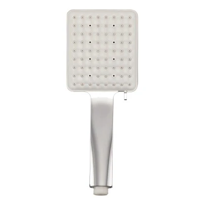 AquaSu Handbrause Macula Mit 6 Strahlarten Chrom-Weiß 3 AquaSu Handbrause Macula Mit 6 Strahlarten Chrom-Weiß