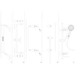 AquaSu Duschstangen-Set Luba Mit Handbrause Und Schlauch Chrom 7 AquaSu Duschstangen-Set Luba Mit Handbrause Und Schlauch Chrom -Wenko Verkaufs-Shop 4006596722896 722896 87