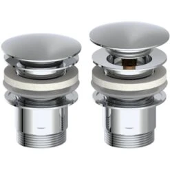 Kirchhoff Universal Pop Up Waschbecken-Ablaufgarnitur 1 1/4 Zoll X 65 Mm Chrom -Wenko Verkaufs-Shop 4007111501323 2759 3