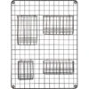 Baliv Wandgitter Mit 4 Koerben Industrial Schwarz 2 Baliv Wandgitter Mit 4 Koerben Industrial Schwarz -Wenko Verkaufs-Shop 4007873422775 S01 231019