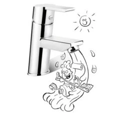 Baliv Waschtischarmatur WT-350 Chrom -Wenko Verkaufs-Shop 4007874116314 S03 030918