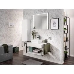 Fackelmann Stand-Armatur New York Schwarz -Wenko Verkaufs-Shop 4008033862202 3254 05