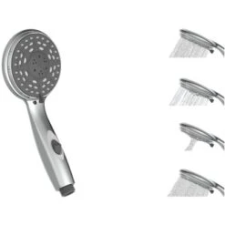 Schütte Aqua-2-Save Wasserspar-Handbrause Chrom -Wenko Verkaufs-Shop 4008431607917 2759 4