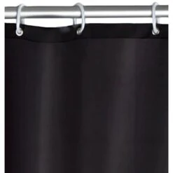 Wenko Anti-Schimmel Duschvorhang Uni Polyester 180 Cm X 200 Cm Schwarz 14 Wenko Anti-Schimmel Duschvorhang Uni Polyester 180 Cm X 200 Cm Schwarz -Wenko Verkaufs-Shop 4008838120545 1068 06