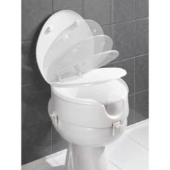 Wenko WC-Sitzerhöhung Secura Premium Mit Easy-Close Absenkautomatik Weiß -Wenko Verkaufs-Shop 4008838120927 1068 AB 05