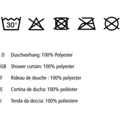 Wenko Duschvorhang Leblon Polyester 180 Cm X 200 Cm Waschbar 13 Wenko Duschvorhang Leblon Polyester 180 Cm X 200 Cm Waschbar -Wenko Verkaufs-Shop 4008838329917 1068 06