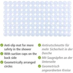 Wenko Wanneneinlage Belem 67,5 Cm X 36 Cm Weiß -Wenko Verkaufs-Shop 4008838345634 1068 03