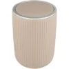 Wenko Schwingdeckeleimer Agropoli L Kosmetikeimer Mit Schwingdeckel 5,5 L Beige -Wenko Verkaufs-Shop 4008838354834 1068 01
