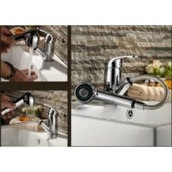 Wenko Ersatz-Geschirrbrause Wassereinsparung Ø 4,6 Cm Chrom -Wenko Verkaufs-Shop 4008838363980 1068 A 01