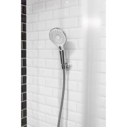 Wenko Duschkopfhalter 360° Befestigen Ohne Bohren Ø 8 X 7,5 Cm Chrom -Wenko Verkaufs-Shop 4008838388181 1068 AB 04