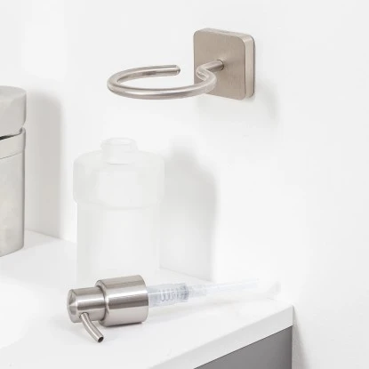 Tiger Seifenspender Onu Edelstahl Gebürstet 6 Tiger Seifenspender Onu Edelstahl Gebürstet – Bild 4