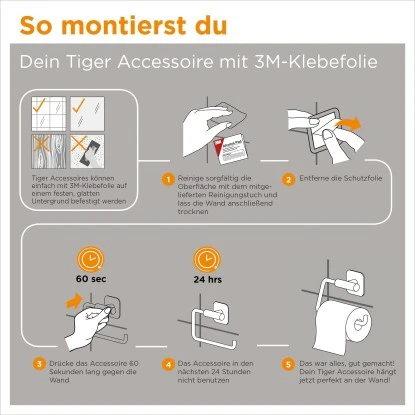 Tiger Tune Seifenspender 180 Ml Messing Gebürstet / Schwarz 6 Tiger Tune Seifenspender 180 Ml Messing Gebürstet / Schwarz – Bild 4