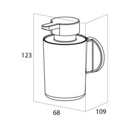 Tiger Tune Seifenspender 180 Ml Messing Gebürstet / Schwarz 16 Tiger Tune Seifenspender 180 Ml Messing Gebürstet / Schwarz -Wenko Verkaufs-Shop 4008911326048 4621 11