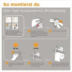 Tiger Tune Toilettenpapierhalter Mit Deckel Messing Gebürstet / Schwarz -Wenko Verkaufs-Shop 4008911326062 4621 9